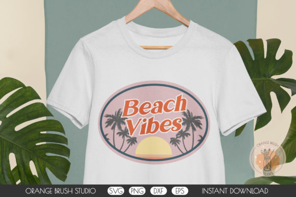 Beach Vibes SVG for Local Business Branding and Crafts