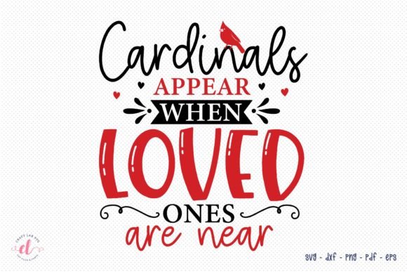 Christmas Cardinal SVG, Memorial SVG for Crafts and Graphics
