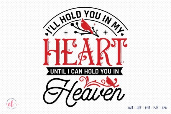 Christmas Memorial SVG Cardinal SVG for Crafts and Graphics
