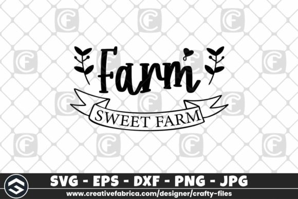 Farm Sweet Farm SVG for Crafts and Graphics