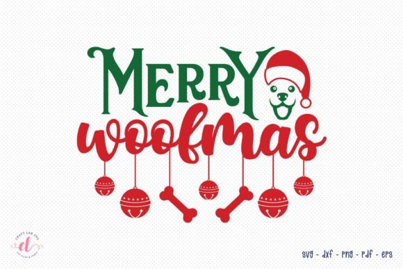 Merry Woofmas SVG Dog Christmas Design Review