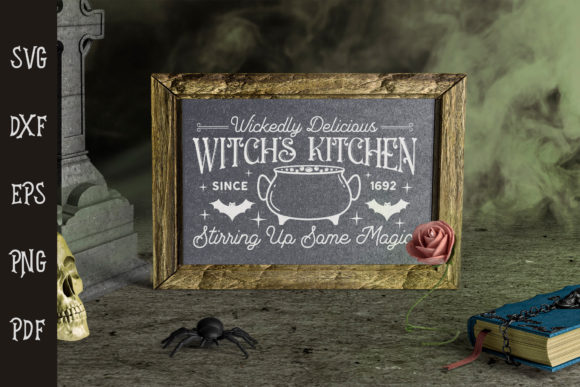 Wickedly Delicious Witch’s Kitchen SVG for Crafts and Graphics