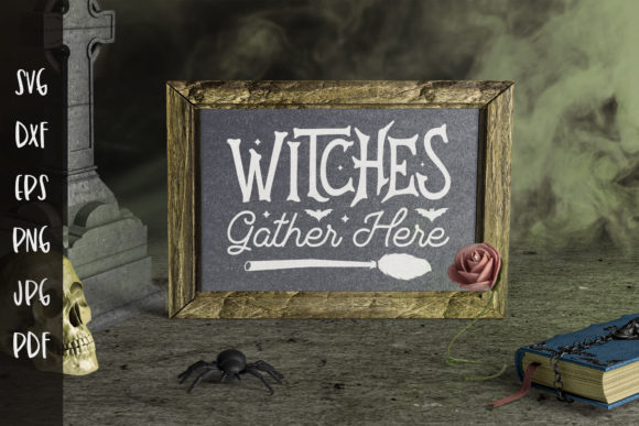 Witches Gather Here SVG Review for Embroidery Projects